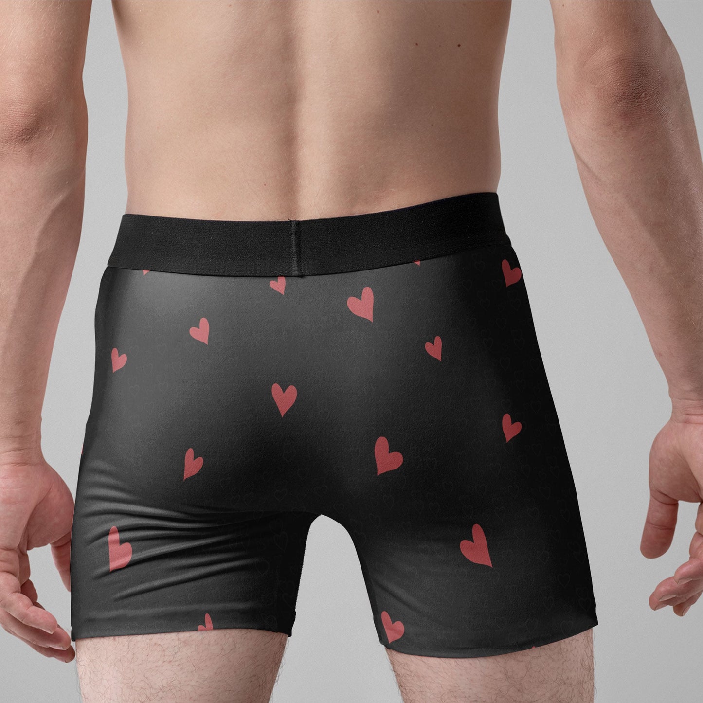 It Belongs To Me - Personalized Photo Men's Boxer Briefs - Valentine's Day Gifts For Men, Husband, Him, Boyfriend