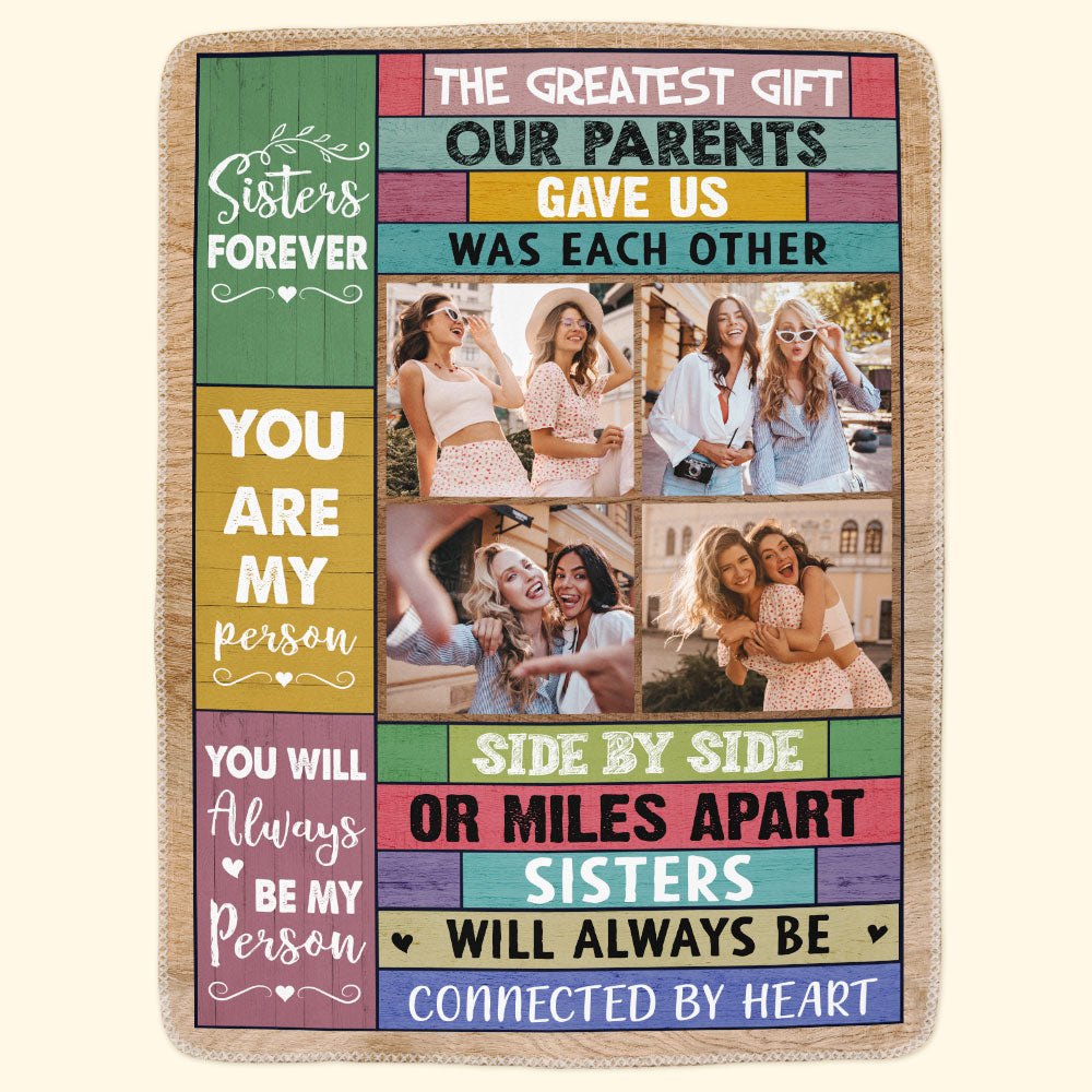 The Greatest Gift Our Parents Gave Us - Personalized Photo Blanket