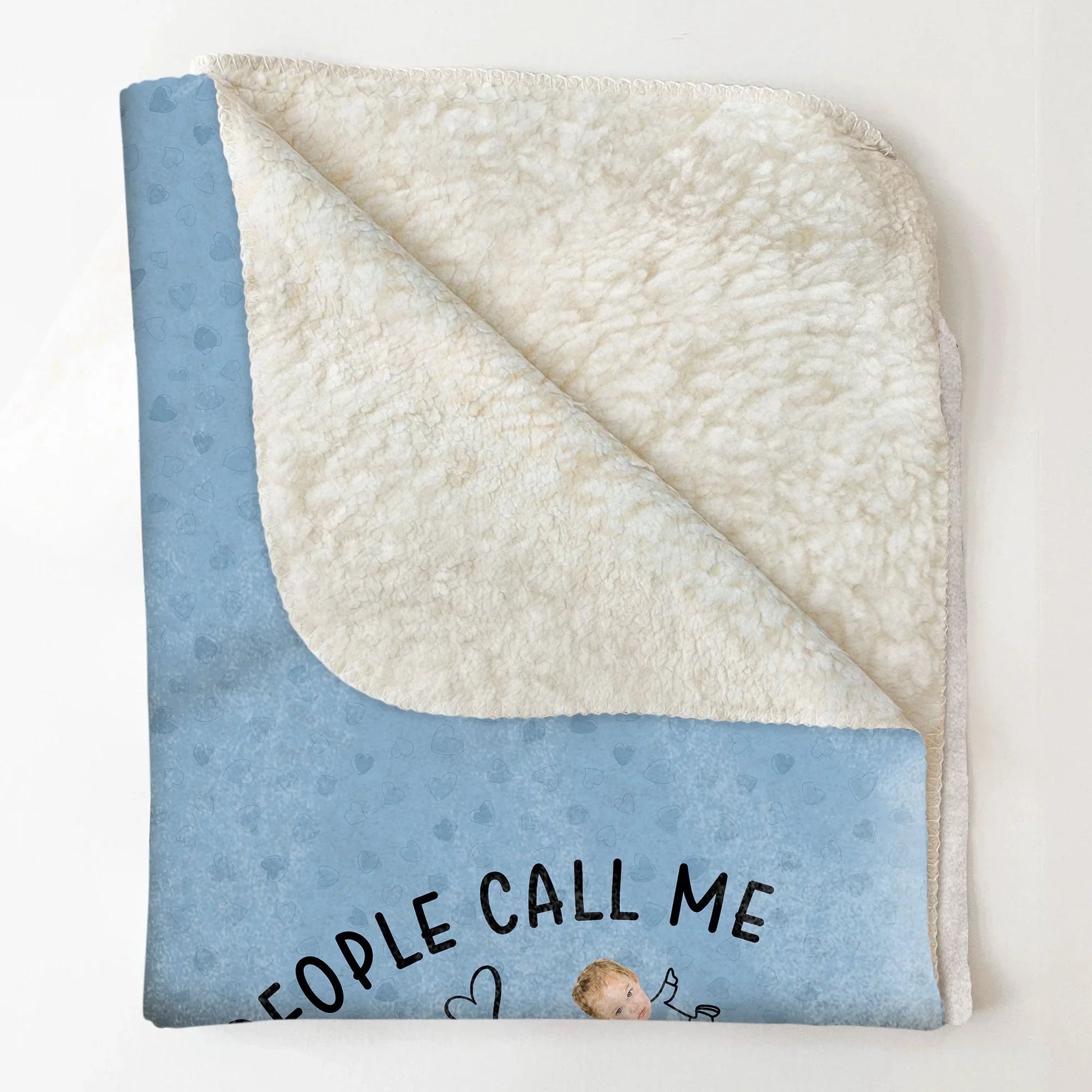 This Is How My Favorite People Call Me - Personalized Photo Blanket