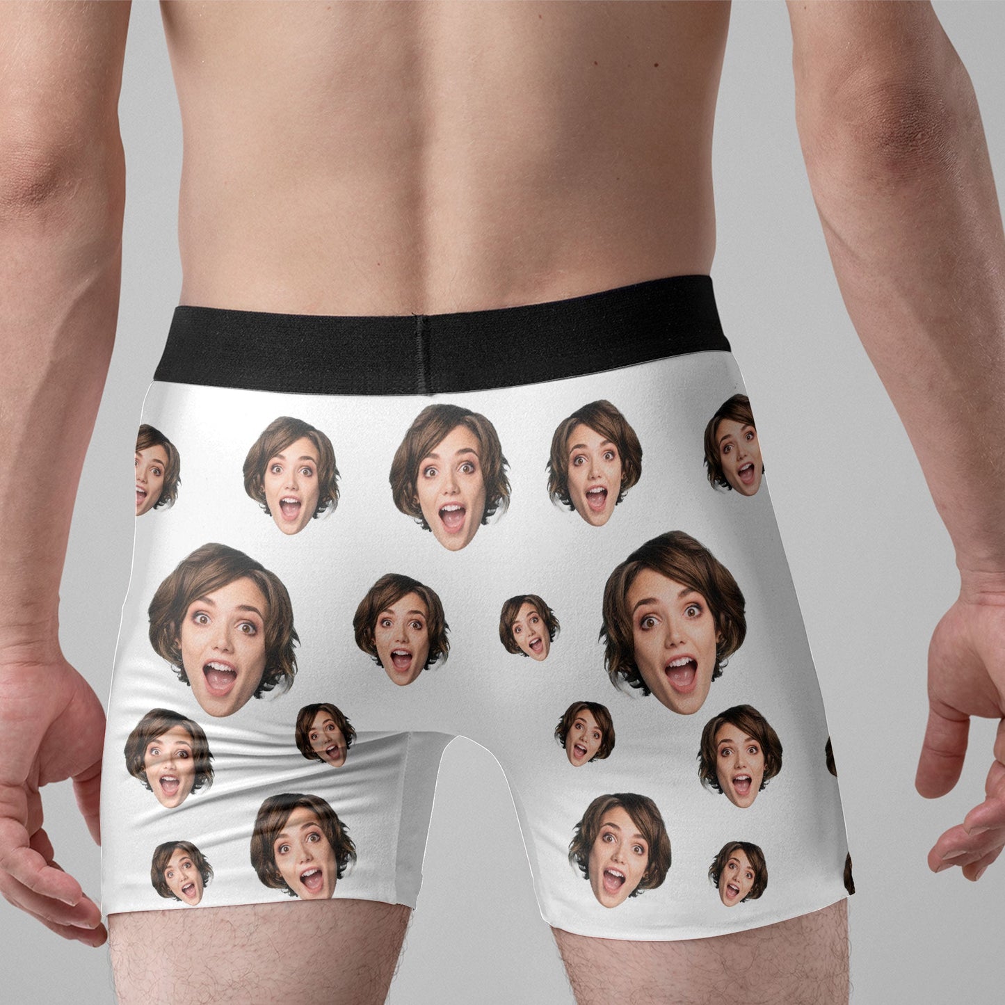 World's Greatest Cock - Personalized Photo Men's Boxer Briefs - Valentine's Day Gifts For Men, Husband, Him, Boyfriend