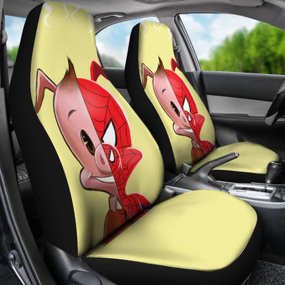 Pig Spider Man Seat Covers Amazing Best Gift Ideas 2020 Universal Fit 090505