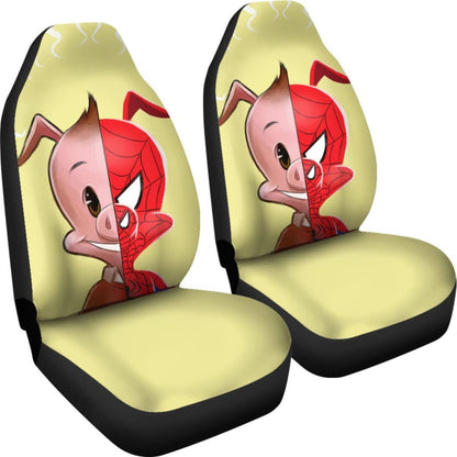 Pig Spider Man Seat Covers Amazing Best Gift Ideas 2020 Universal Fit 090505
