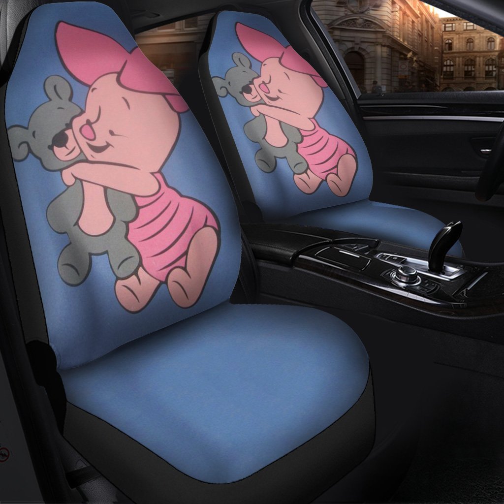Piglet And Teddy Car Seat Cover