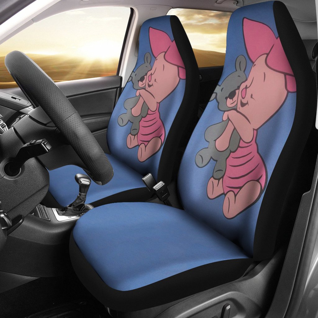 Piglet And Teddy Car Seat Cover