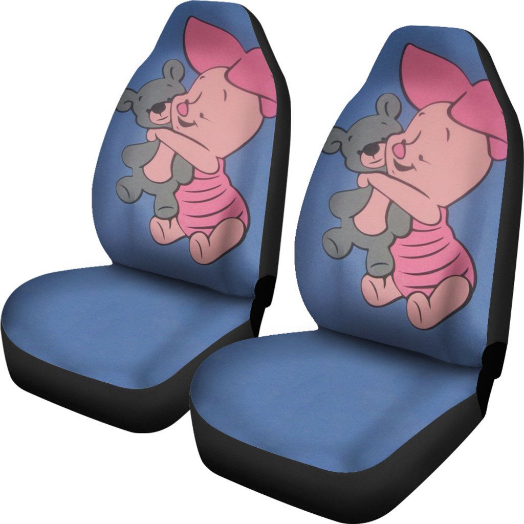 Piglet And Teddy Car Seat Cover