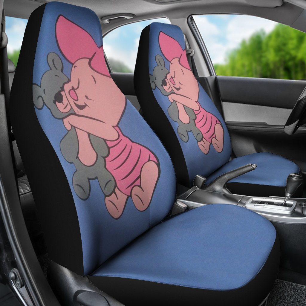 Piglet And Teddy Car Seat Cover
