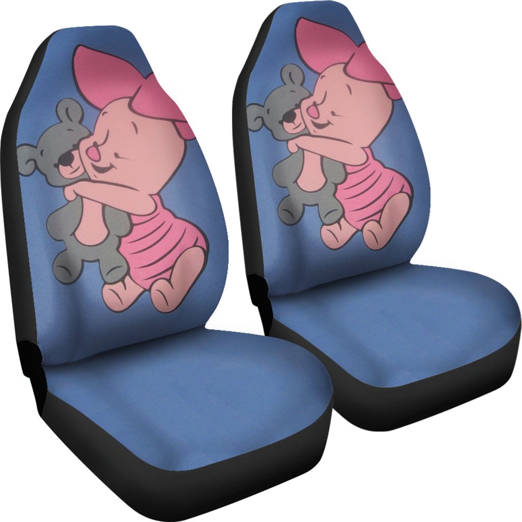 Piglet And Teddy Car Seat Cover