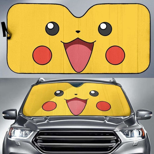 Pikachu Car Auto Sun Shades Universal Fit 051312
