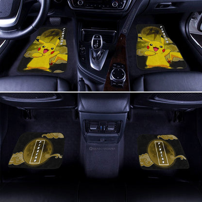 Pikachu Car Floor Mats Custom Anime Car Accessories For Anime Fans