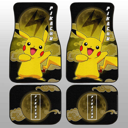 Pikachu Car Floor Mats Custom Anime Car Accessories