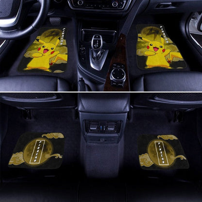 Pikachu Car Floor Mats Custom Anime Car Accessories