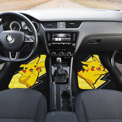 Pikachu Car Floor Mats Custom Anime Car Interior Accessories