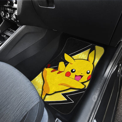 Pikachu Car Floor Mats Custom Anime Car Interior Accessories