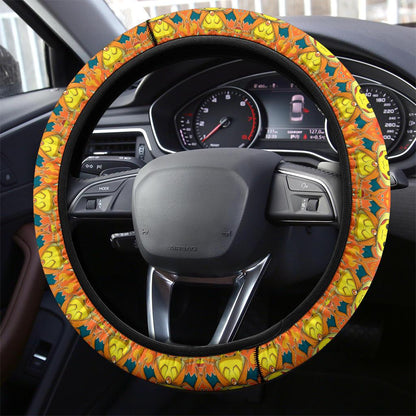 Pikachu Charizard Car Steering Wheel Cover 1