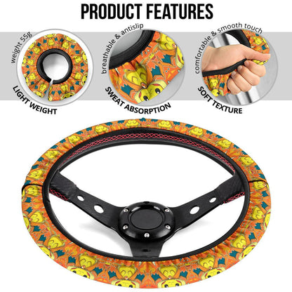 Pikachu Charizard Car Steering Wheel Cover 1