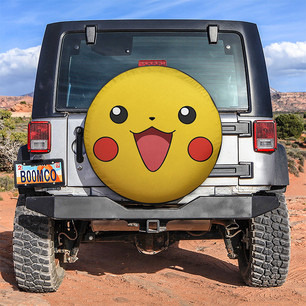 Pikachu Jeep Car Spare Tire Cover