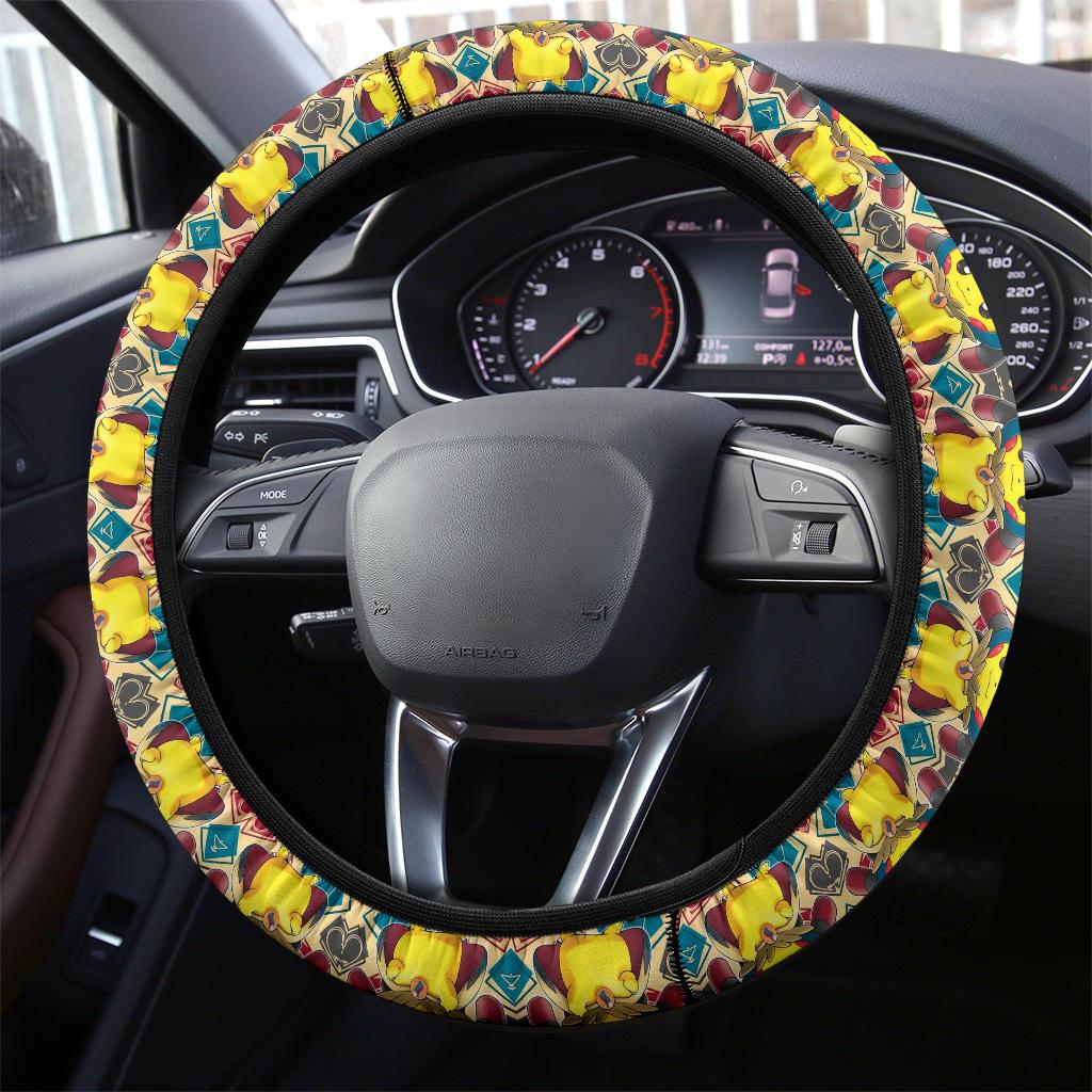 Pikachu Mega Lucario Car Steering Wheel Cover