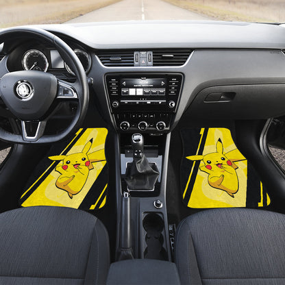 Pikachu Pokemon Car Floor Mats Style Custom For Fans Ci230130-01a