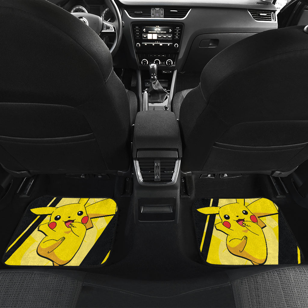 Pikachu Pokemon Car Floor Mats Style Custom For Fans Ci230130-01a