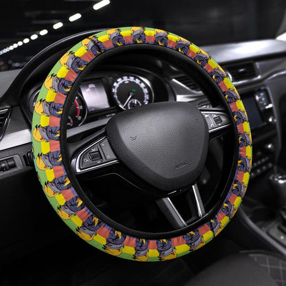 Pikachu Sasuke Car Steering Wheel Cover