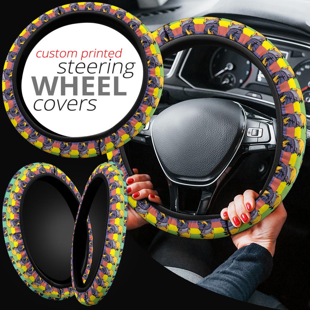 Pikachu Sasuke Car Steering Wheel Cover