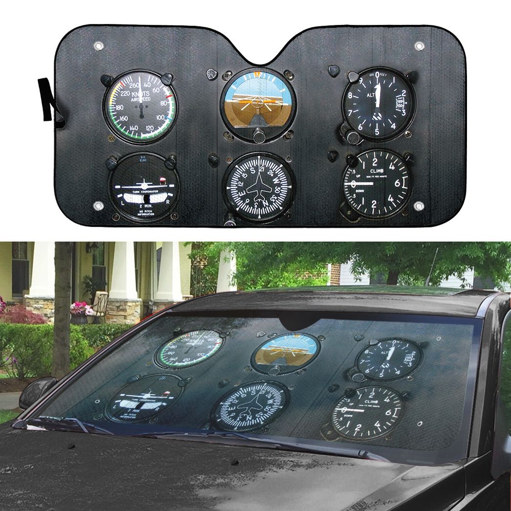 Gearhuman 3D Pilots 6 Packs Auto Sunshade