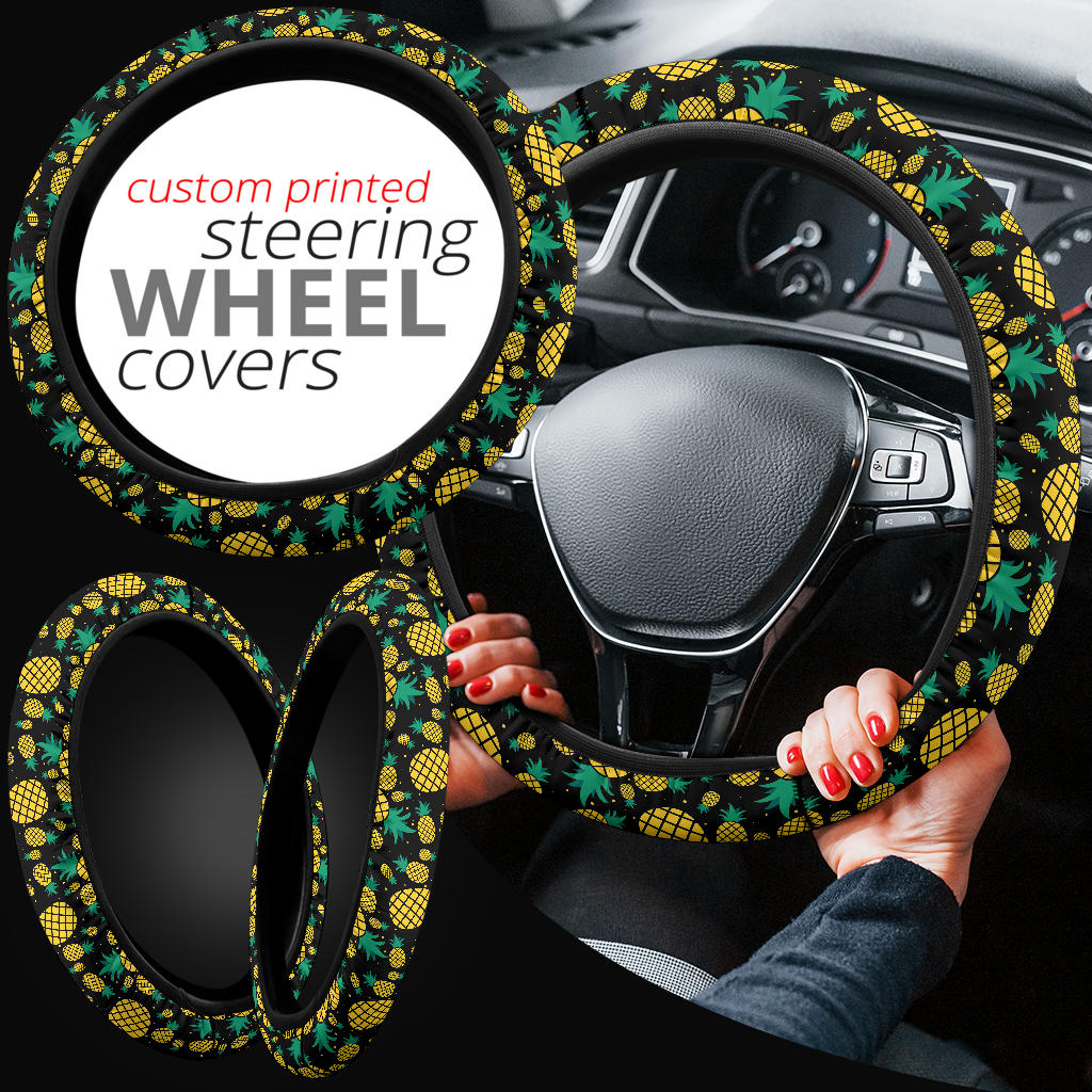 Pinapple Premium Car Steering Wheel Cover
