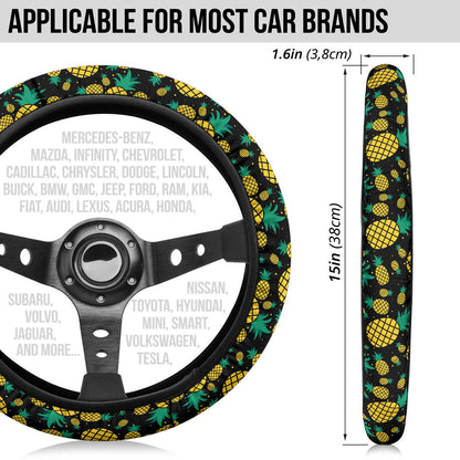 Pinapple Premium Car Steering Wheel Cover