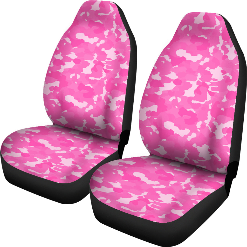 Pink Camouflage Seat Cover