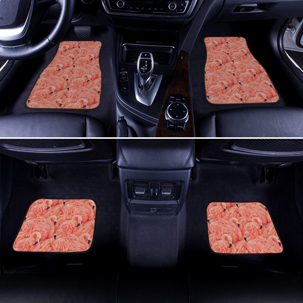 Pink Flamingo Car Floor Mats Custom Pink Flamingo Car Accessories