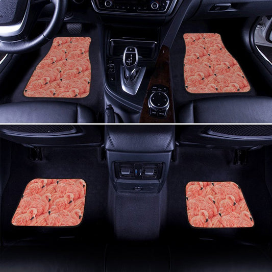 Pink Flamingo Car Floor Mats Custom Pink Flamingo Car Accessories