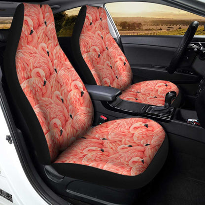 Pink Flamingo Car Seat Covers Custom Pink Flamingo Car Accessories