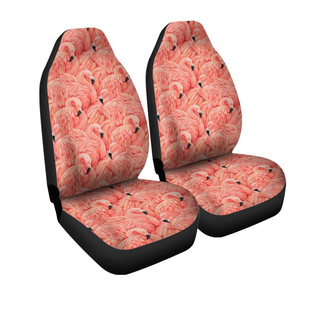 Pink Flamingo Car Seat Covers Custom Pink Flamingo Car Accessories