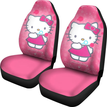 Pink Hello Kitty Seat Covers Amazing Best Gift Ideas 2020 Universal Fit 090505