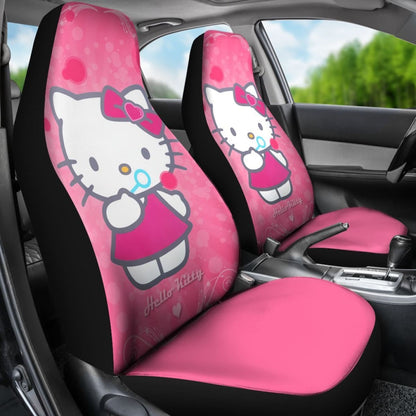 Pink Hello Kitty Seat Covers Amazing Best Gift Ideas 2020 Universal Fit 090505