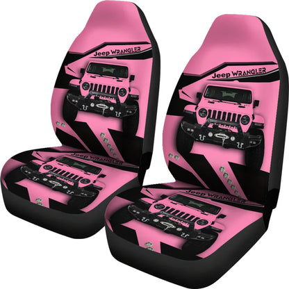 Pink Jeep Car Seat Covers - PersonalizedFury