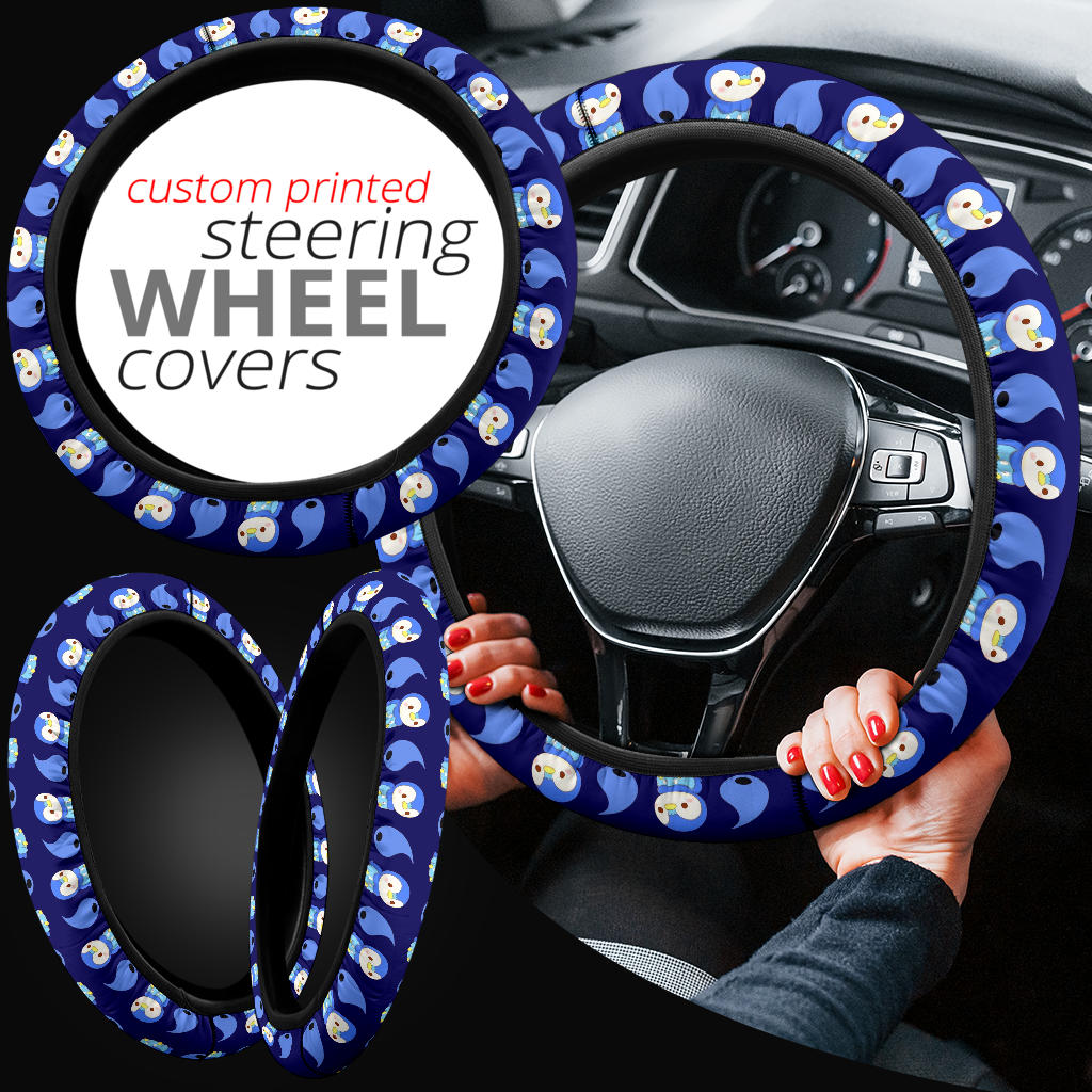 Piplup Car Steering Wheel Cover