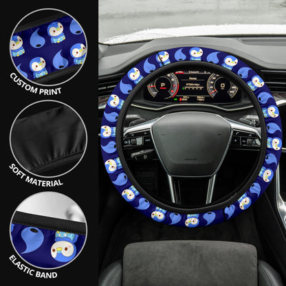 Piplup Car Steering Wheel Cover