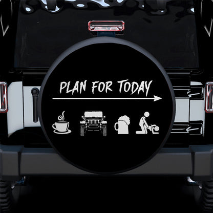 Plan For Today Funny Jeep Car Spare Tire Cover