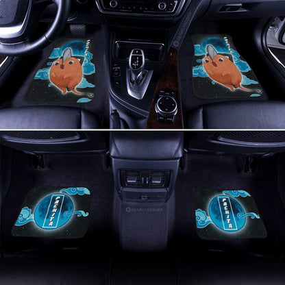 Pochita Car Floor Mats Custom Chainsaw Man Anime