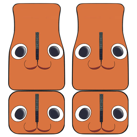 Pochita Chainsaw Man Car Floor Mats Car Accessories