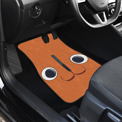 Pochita Chainsaw Man Car Floor Mats Car Accessories