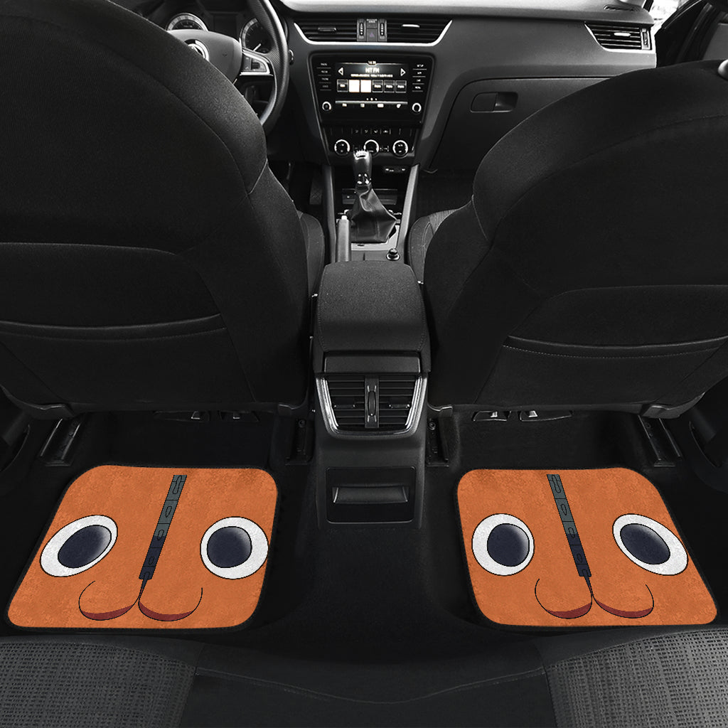 Pochita Chainsaw Man Car Floor Mats Car Accessories