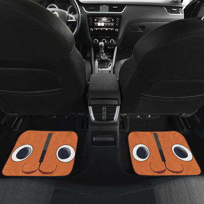 Pochita Chainsaw Man Car Floor Mats Car Accessories
