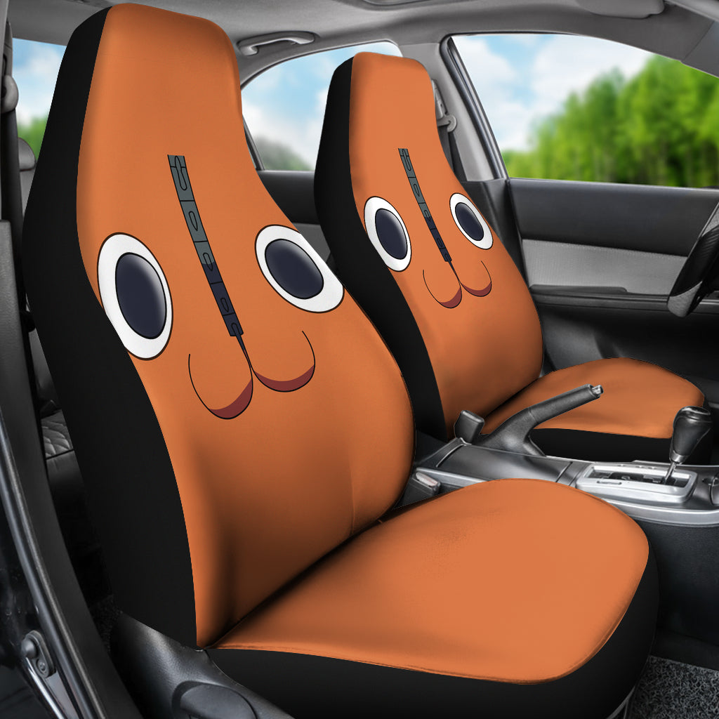 Pochita Chainsaw Man Car Seat Covers