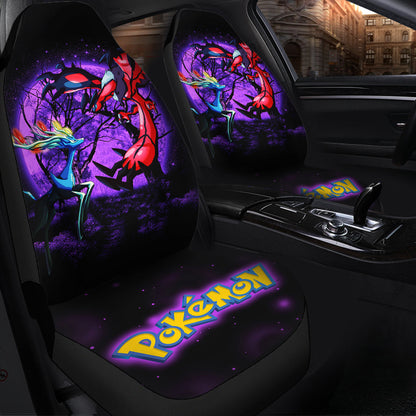 PokeMon X Y Yveltal And Xerneas Moonlight Car Seat Covers