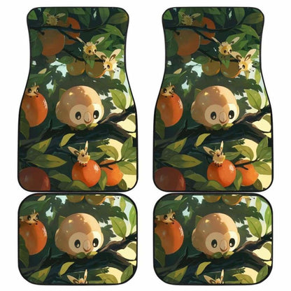Pokemon And Tomato Tree Car Floor Mats Universal Fit 051012