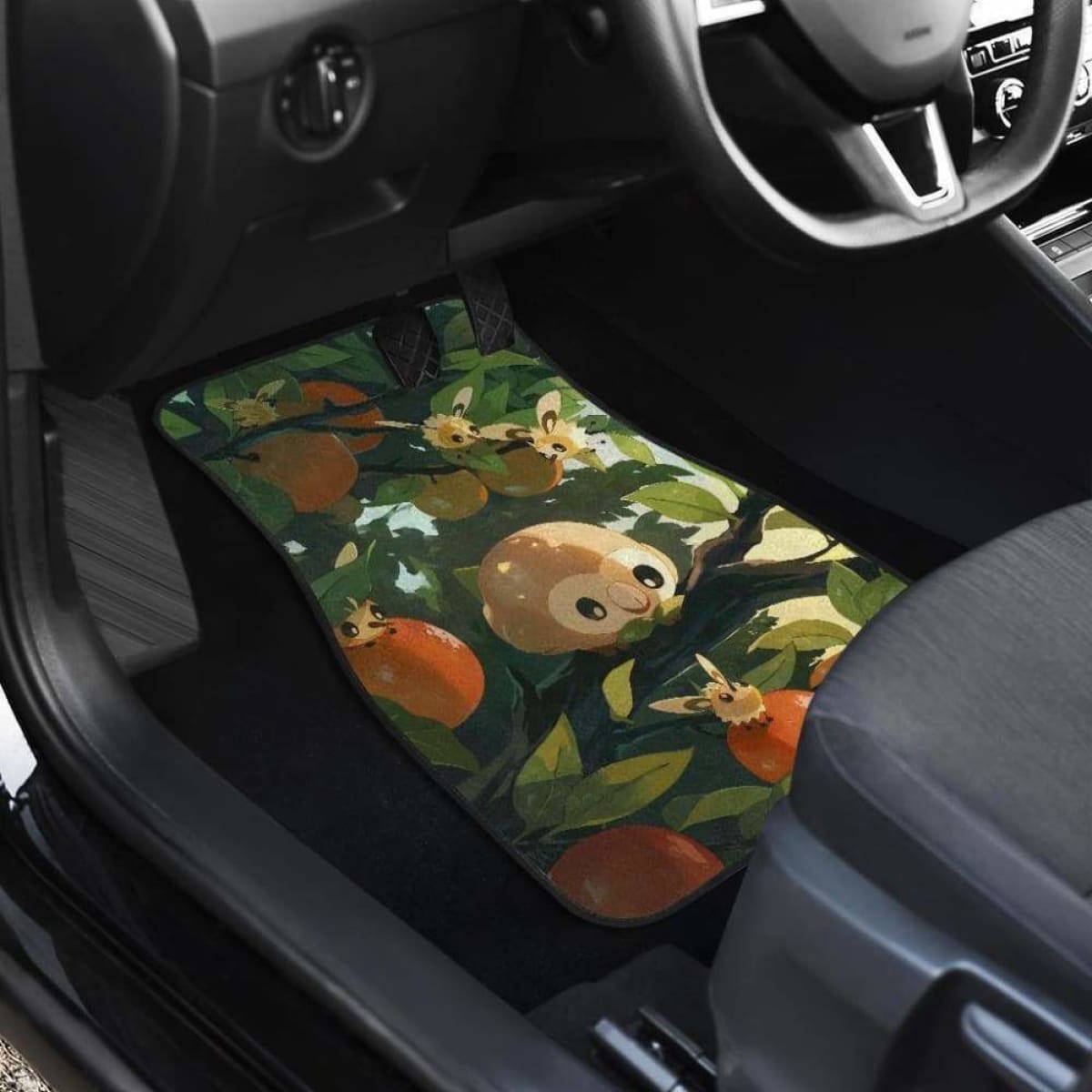 Pokemon And Tomato Tree Car Floor Mats Universal Fit 051012