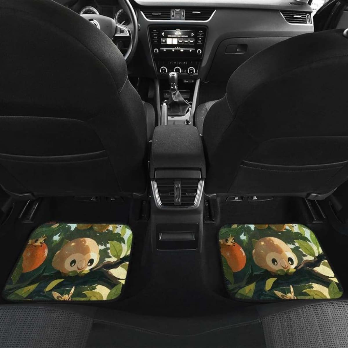 Pokemon And Tomato Tree Car Floor Mats Universal Fit 051012