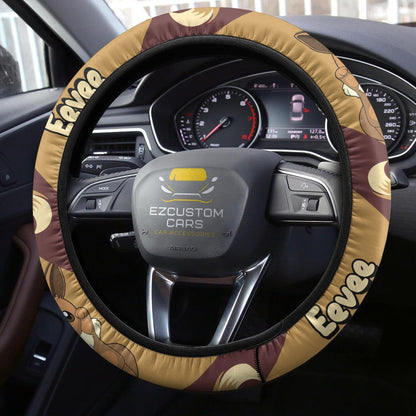 Pokemon Anime Steering Wheel Cover Eevee